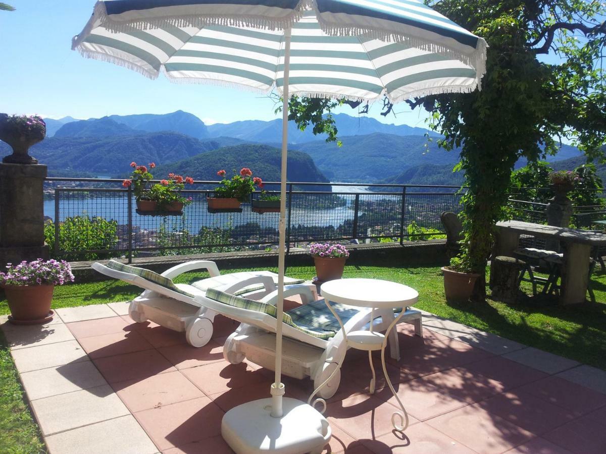 Villa Farinelli Cadegliano Viconago Екстер'єр фото